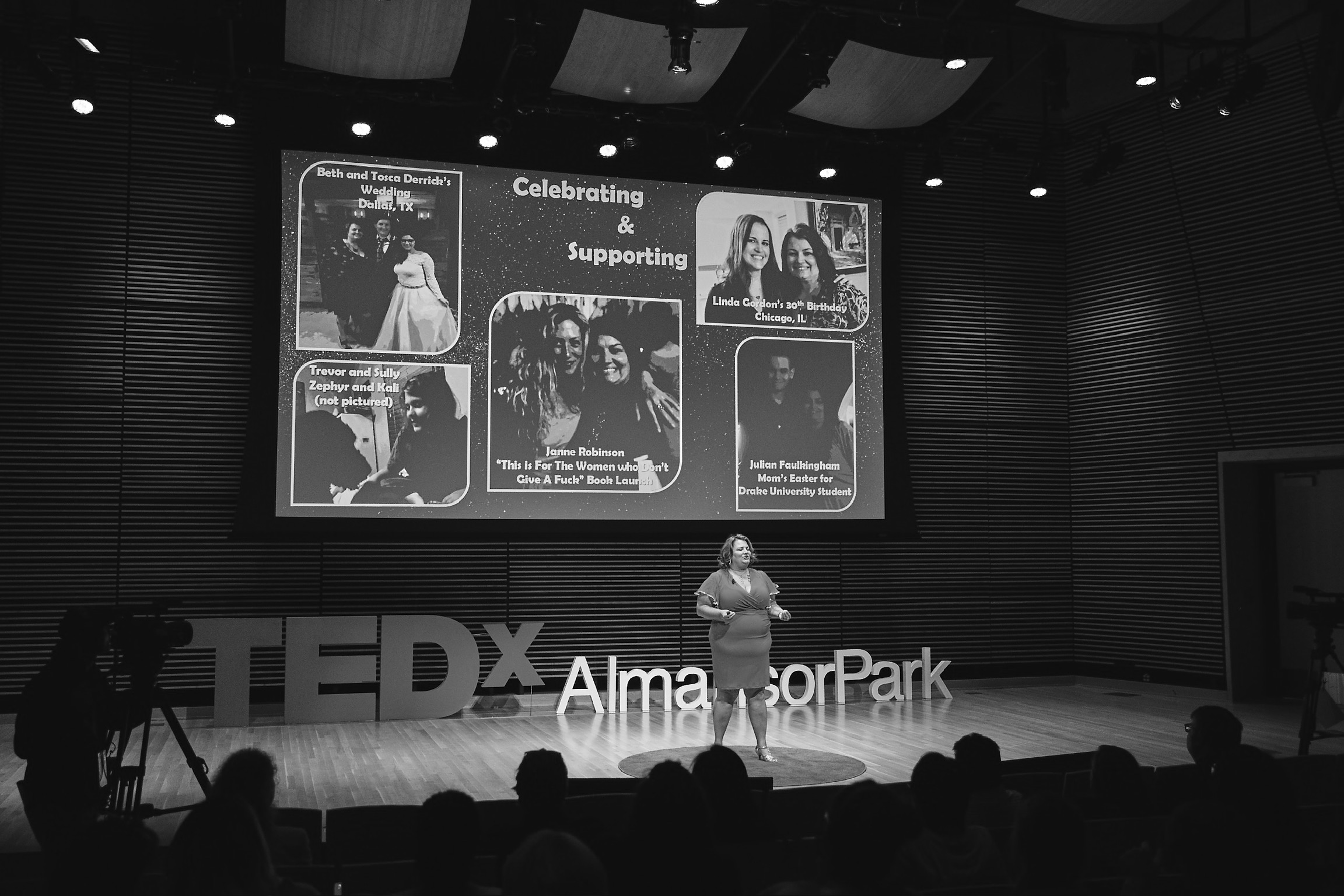 Melissa Drake Speaking on TEDx Stage
